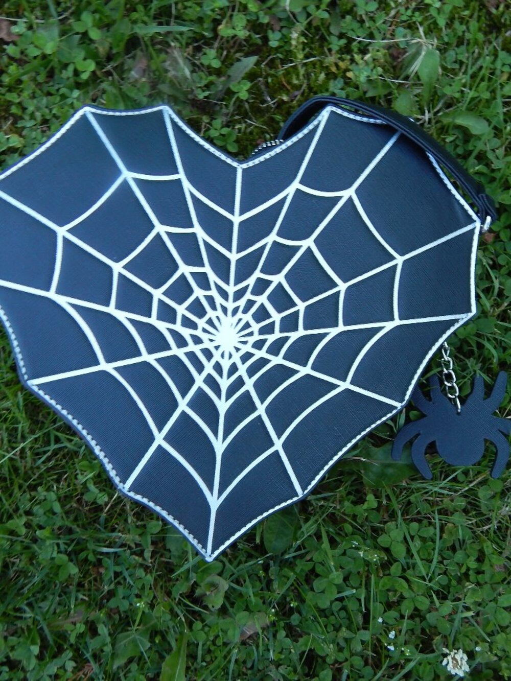 MAD ENGINE Spider Web Gothic Handbag Crossbody VERY COOL